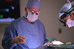 Dr. Stieg with Weill Cornell Neurosurgery Resident