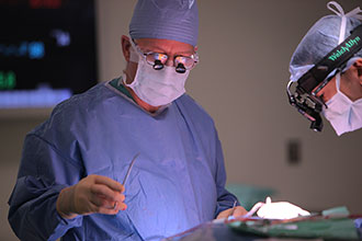 Neurosurgeon-in-chief Philip E. Stieg, MD, PhD