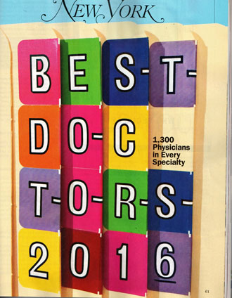 Weill Cornell neurosurgeons Best Doctors 2016