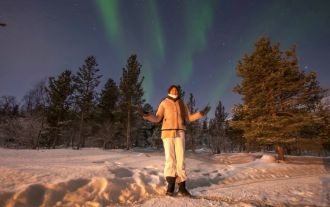 Elle went quickly back to her peripatetic life after her surgery – one of her first trips was to Iceland to see the Northern Lights.