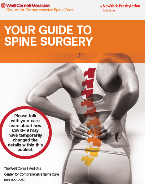 A Patient's Guide to Spine Surgery