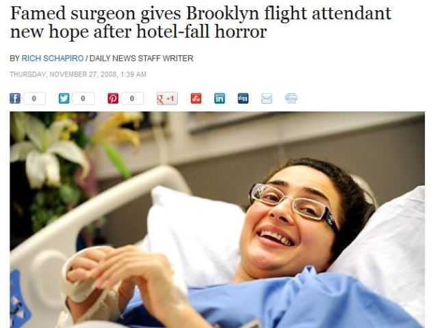 Spine Surgeon Saves Flight Attendant After Three-Story Fall