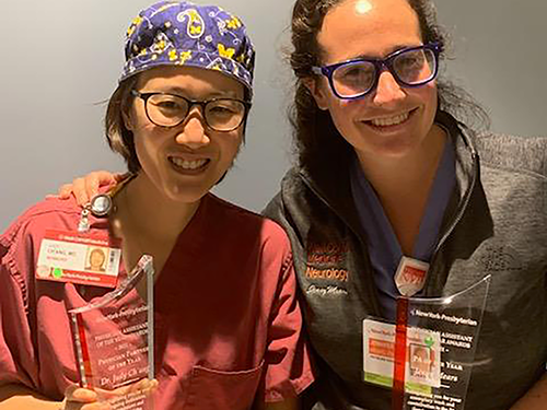 Dr. Judy Ch'ang and Jenny Mears