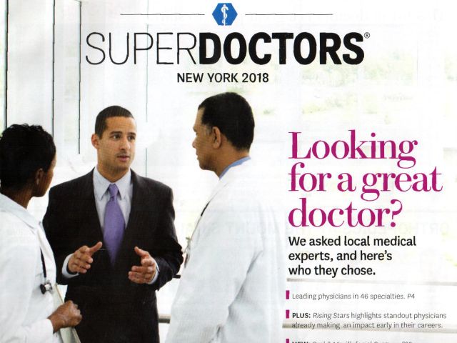 11 Weill Cornell Medicine Neurosurgery Faculty Members Selected to 2018 List of New York SuperDoctors