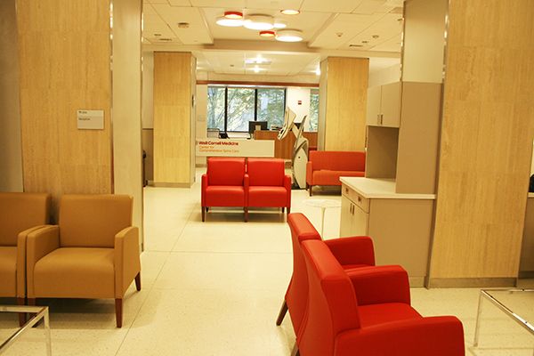 Spine Center waiting room