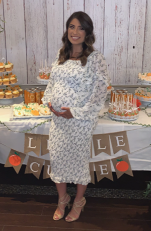 Jamie's back pain started during her pregnancy