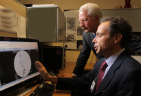 Dr. Philip Stieg and Dr. Y. Pierre Gobin