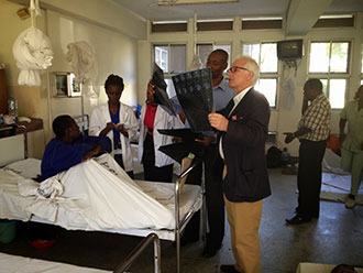 Dr. Philip Stieg, Mission in Tanzania 2013